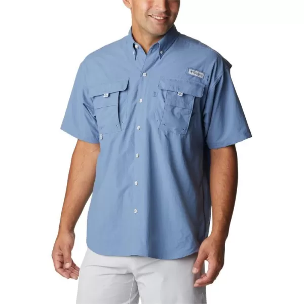 Columbia Mens Bahama Ii Short Sleeve ShirtBluestone