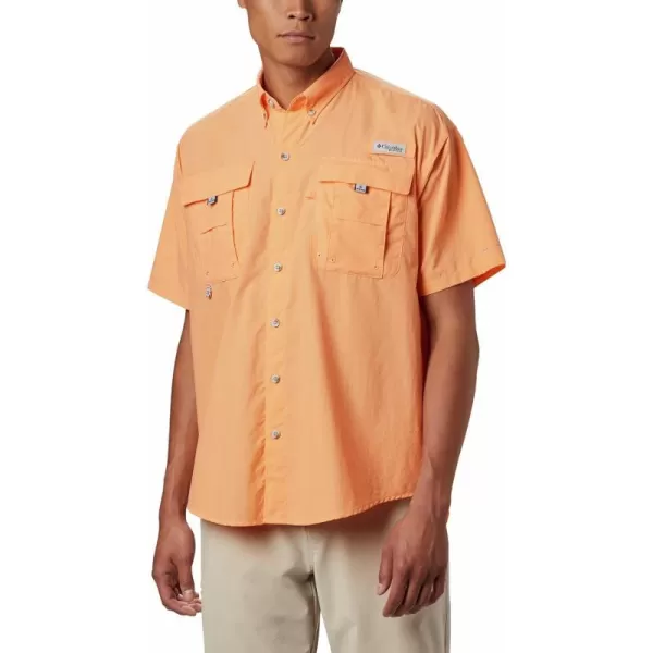 Columbia Mens Bahama Ii Short Sleeve ShirtBright Nectar