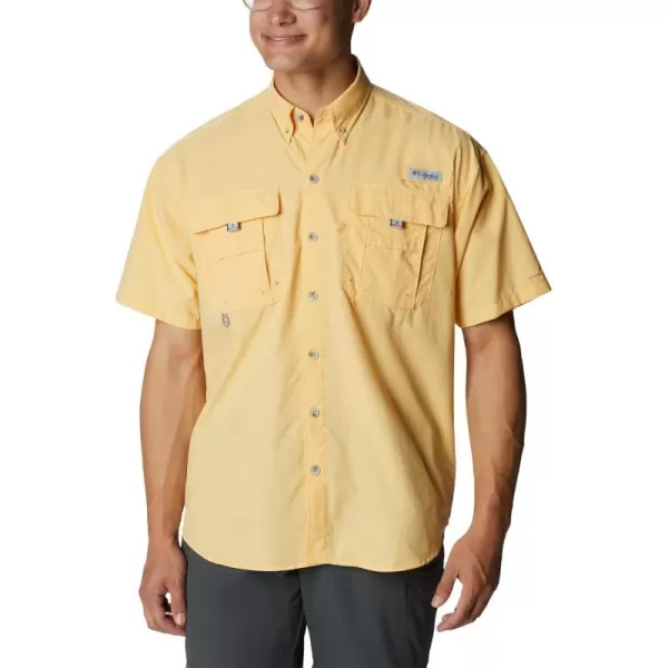 Columbia Mens Bahama Ii Short Sleeve ShirtCocoa Butter