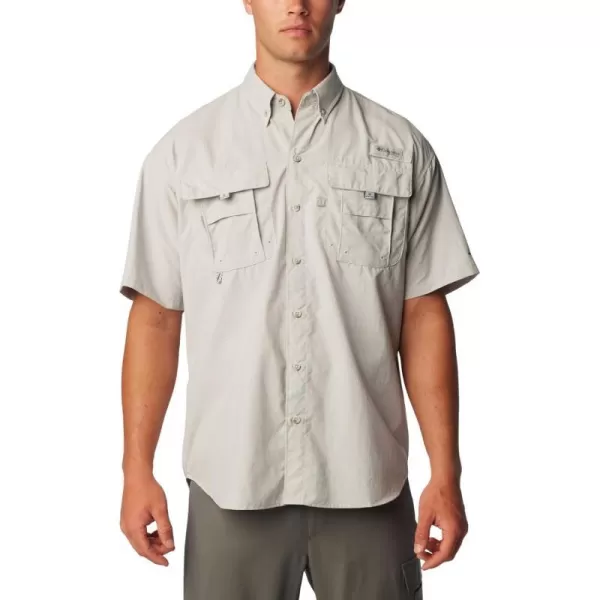 Columbia Mens Bahama Ii Short Sleeve ShirtCool Grey