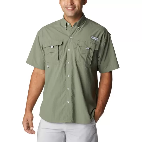 Columbia Mens Bahama Ii Short Sleeve ShirtCypress  Legacy