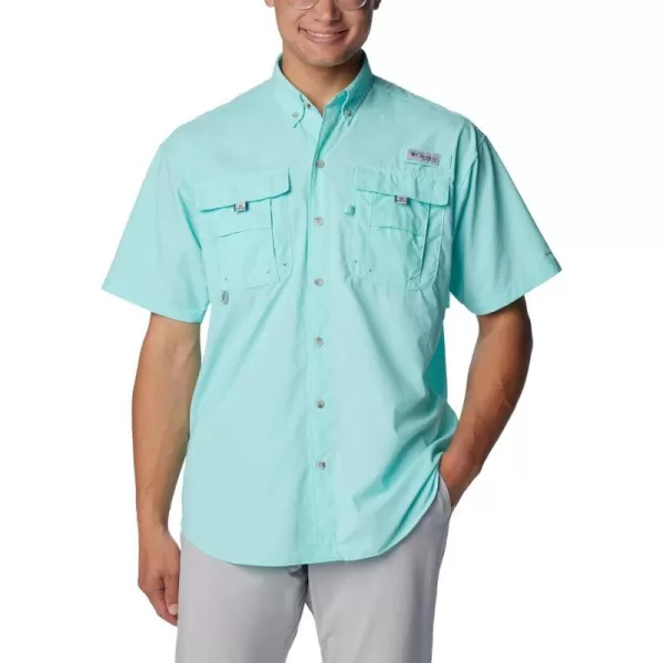 Columbia Mens Bahama Ii Short Sleeve ShirtGulf Stream