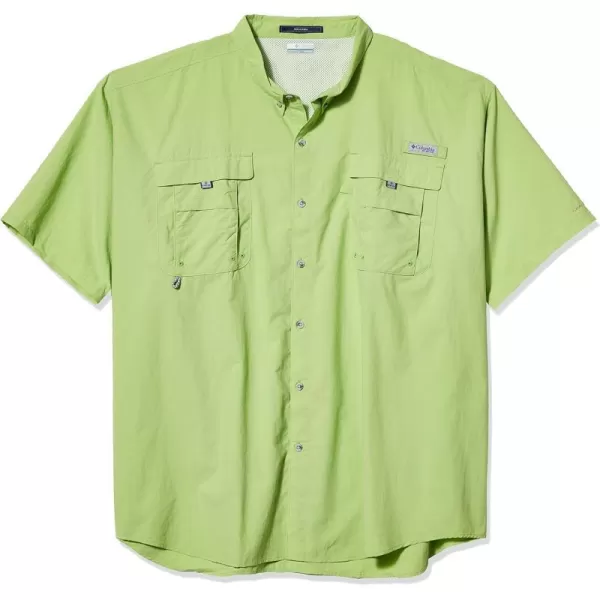 Columbia Mens Bahama Ii Short Sleeve ShirtJade Lime