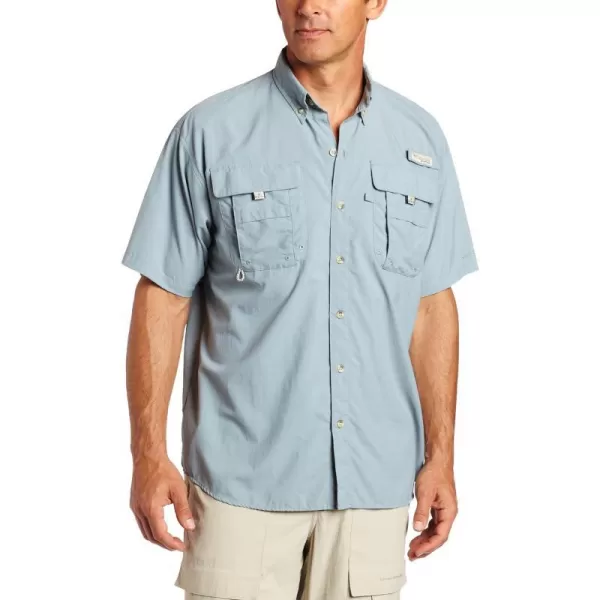 Columbia Mens Bahama Ii Short Sleeve ShirtLight Metal