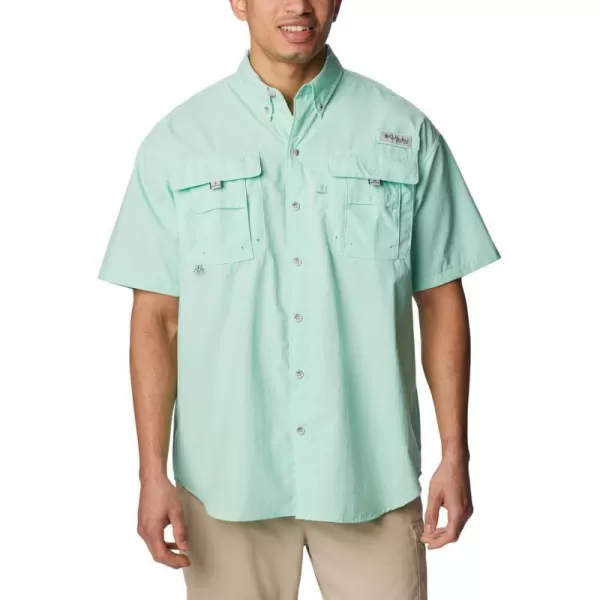 Columbia Mens Bahama Ii Short Sleeve ShirtMint Cay