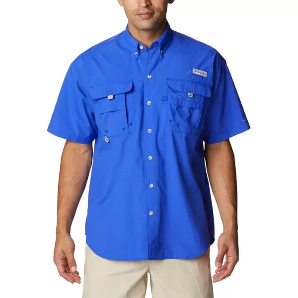 Columbia Mens Bahama Ii Short Sleeve ShirtTanzanite