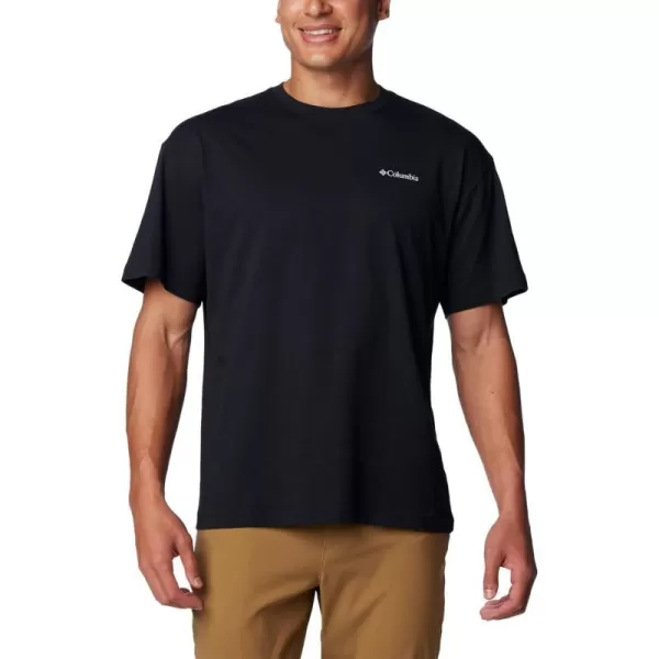 Columbia Mens Black Butte Graphic TeeBlackRoad Trip Vibes