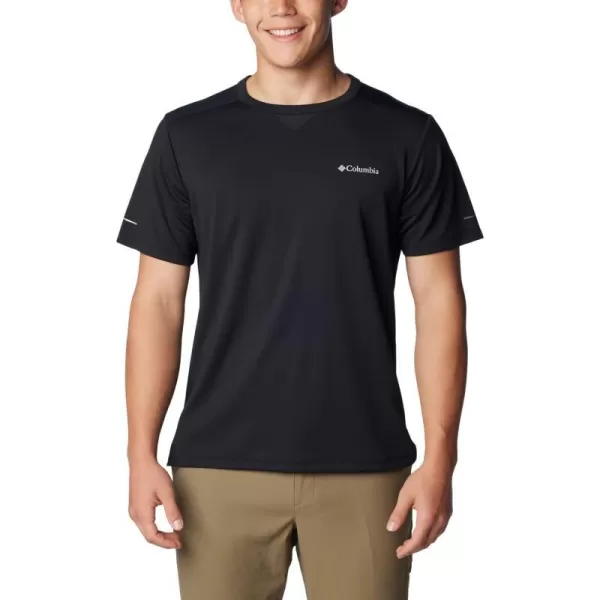 Columbia Mens Black Mesa Short Sleeve CrewBlack