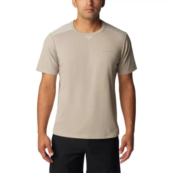 Columbia Mens Black Mesa Short Sleeve CrewFlint Grey