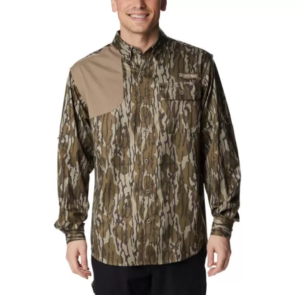 Columbia Mens Blood and Guts Shooting ShirtBottomlandFlax