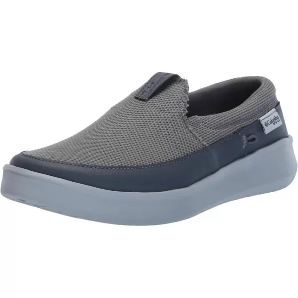 Columbia Mens Boatside Breathe PFG Boat ShoeTitanium Grey SteelGraphite