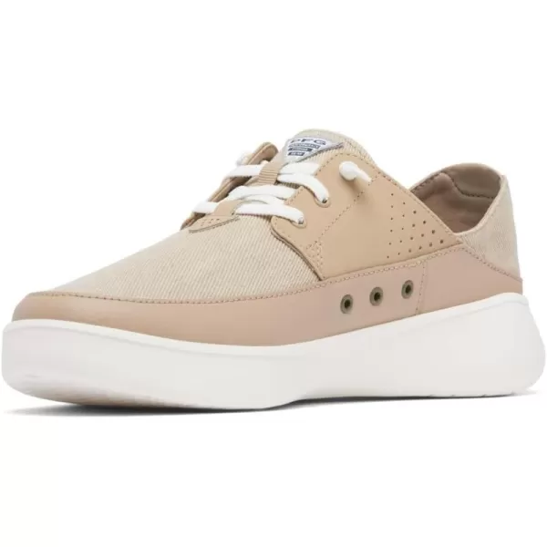 Columbia Mens Boatside Relaxed PFG Boat ShoeAncient FossilCypress