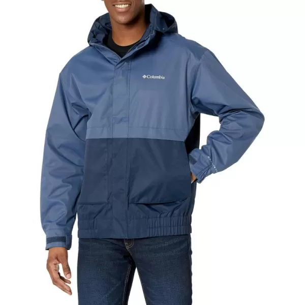 Columbia Mens Boundary Springs JacketCollegiate NavyDark Mountain