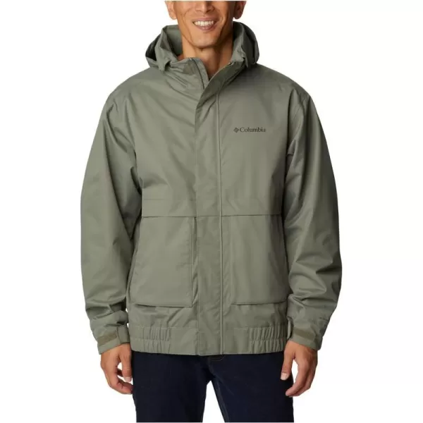 Columbia Mens Boundary Springs JacketStone Green