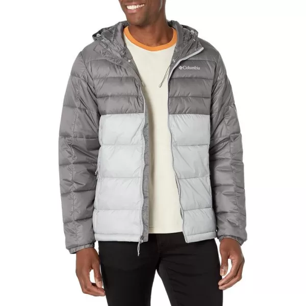 Columbia Mens Buck Butte Insulated Hooded JacketColumbia GreyCity Grey