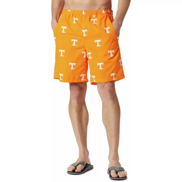 Columbia Mens CLG Backcast Ii Printed ShortTennessee Volunteers Ut  Solarize