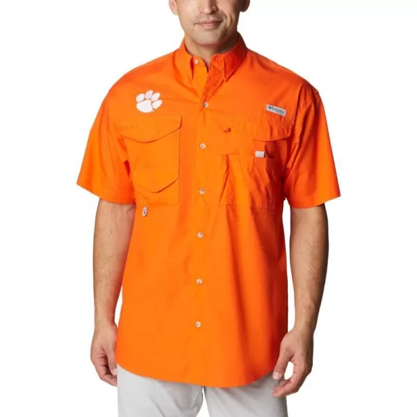 Columbia Mens CLG Bonehead Team Ss ShirtCle  Spark Orange