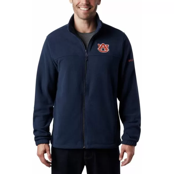 Columbia Mens CLG Flanker Iii Fleece JacketAuburn Tigers Aub  Collegiate Navy