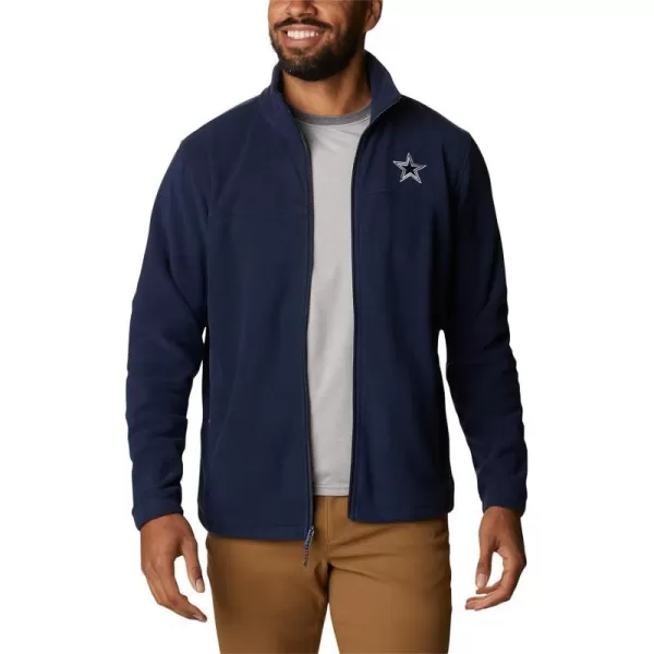 Columbia Mens CLG Flanker Iii Fleece JacketDallas Cowboys Dc  Collegiate Navy