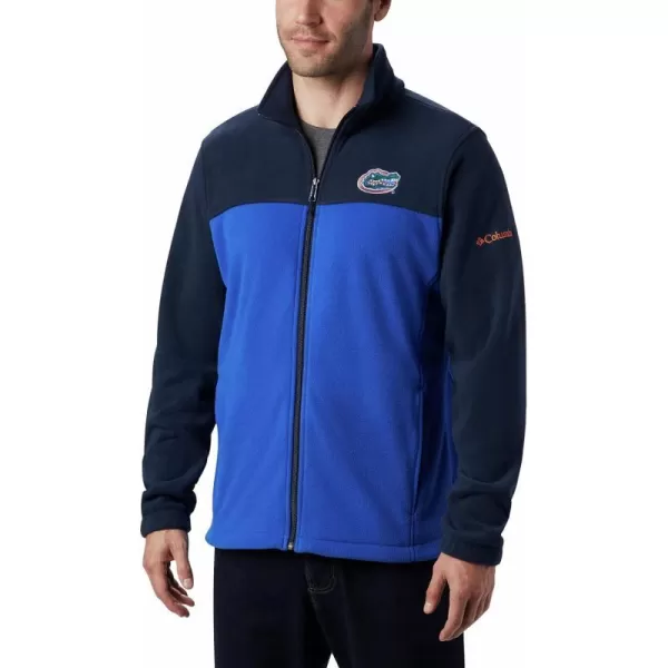 Columbia Mens CLG Flanker Iii Fleece JacketFlorida Gators Fla  Collegiate Navy Azul