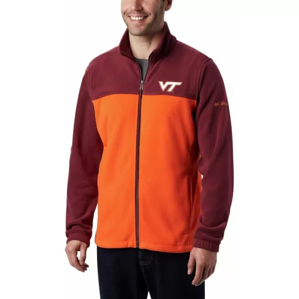 Virginia Tech Hokies Vt - Deep Maroon, Tangy Orange