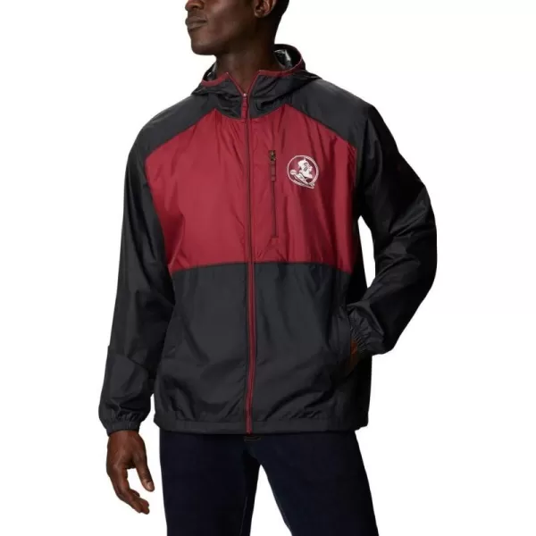 Columbia Mens CLG Flash Forward JacketFlorida State Seminoles Fsu  Black Cabernet