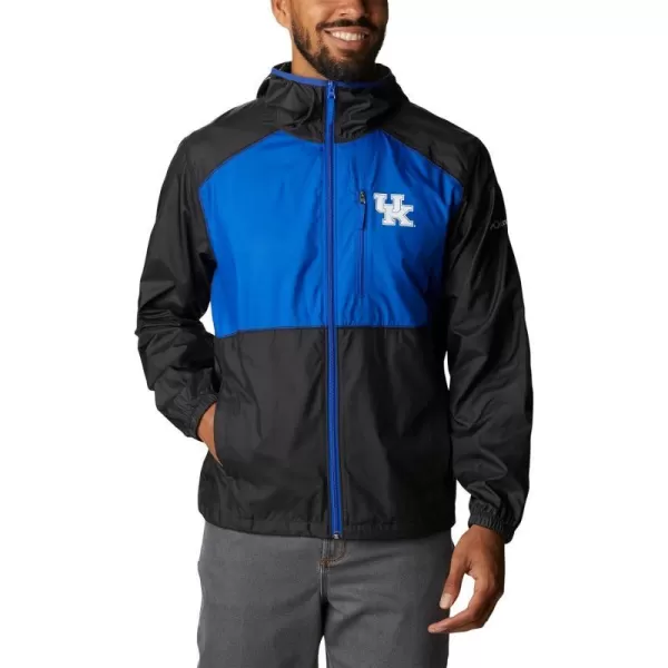 Columbia Mens CLG Flash Forward JacketKentucky Wildcats Uk  Black Azul