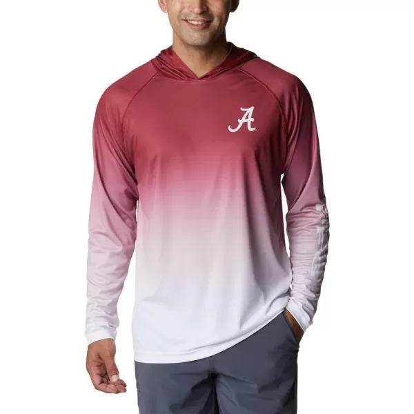 Columbia Mens CLG Super Terminal Tackle HoodieAlabama Crimson Tide Team Color