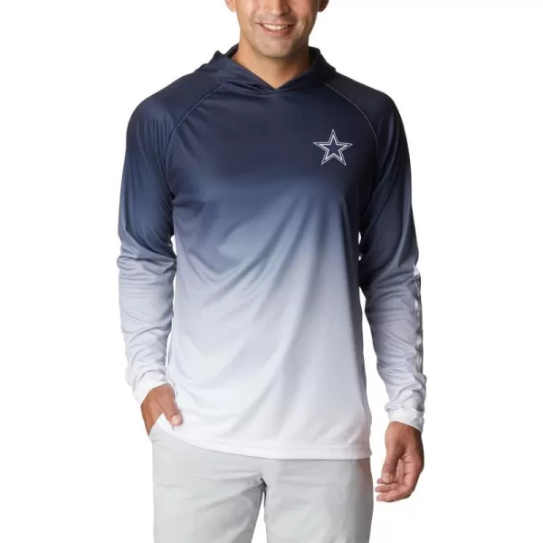 Columbia Mens CLG Super Terminal Tackle HoodieDallas Cowboys Team Color