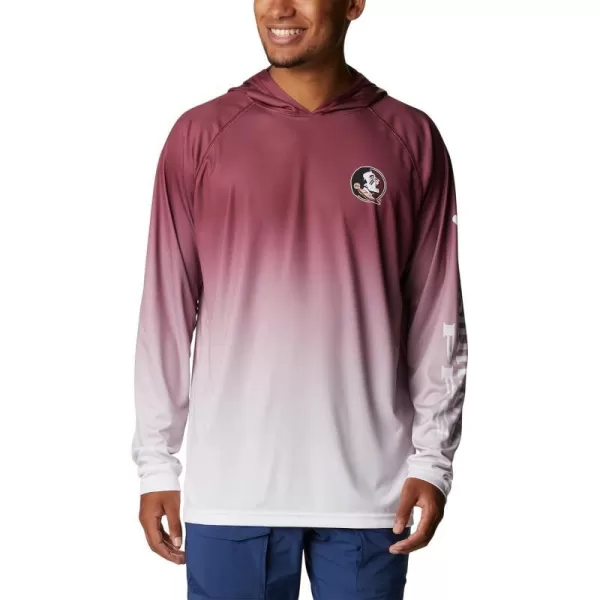 Columbia Mens CLG Super Terminal Tackle HoodieFlorida State Seminoles Team Color