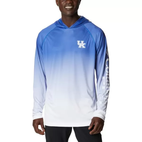 Columbia Mens CLG Super Terminal Tackle HoodieKentucky Wildcats Team Color