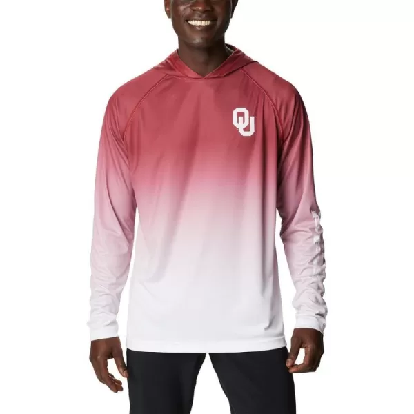 Columbia Mens CLG Super Terminal Tackle HoodieOklahoma Sooners Team Color