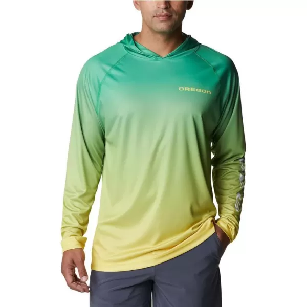 Columbia Mens CLG Super Terminal Tackle HoodieOregon Ducks Team Color