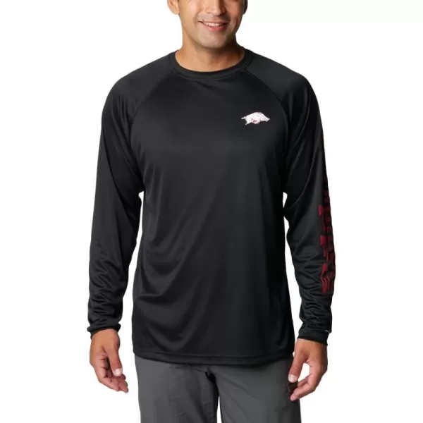 Columbia Mens CLG Terminal Tackle Ls ShirtArk  Black