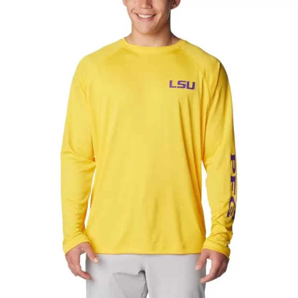 Columbia Mens CLG Terminal Tackle Ls ShirtLsu  Yellow