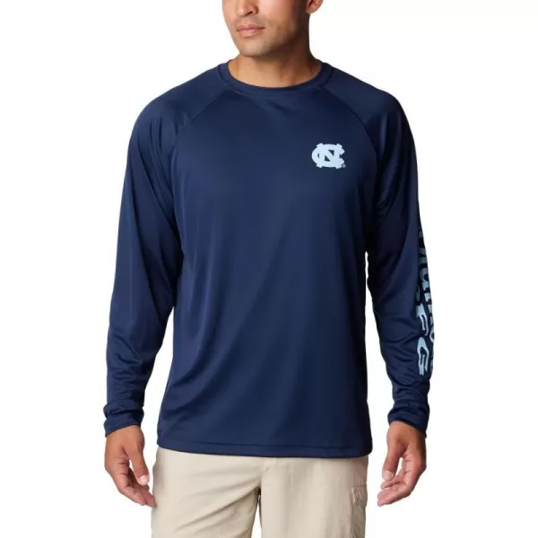 Columbia Mens CLG Terminal Tackle Ls ShirtNc  Collegiate Navy