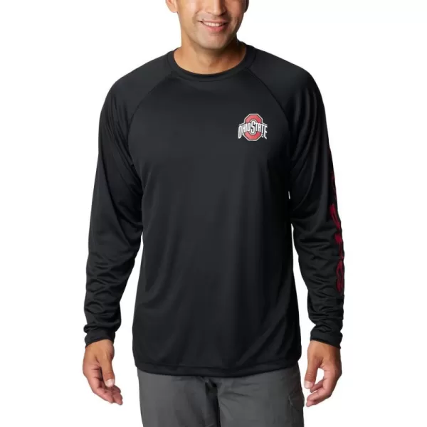 Columbia Mens CLG Terminal Tackle Ls ShirtOs  Black