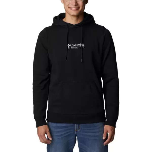 Columbia Mens CSC Basic Logo Ii HoodieBlackRipples Graphic