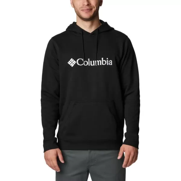 Columbia Mens CSC Basic Logo Ii HoodieBlackWhite Csc Branded Logo