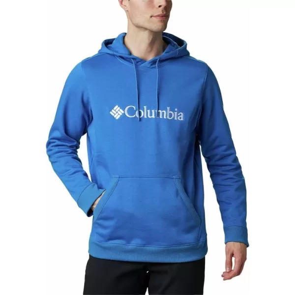 Columbia Mens CSC Basic Logo Ii HoodieBright IndigoWhite