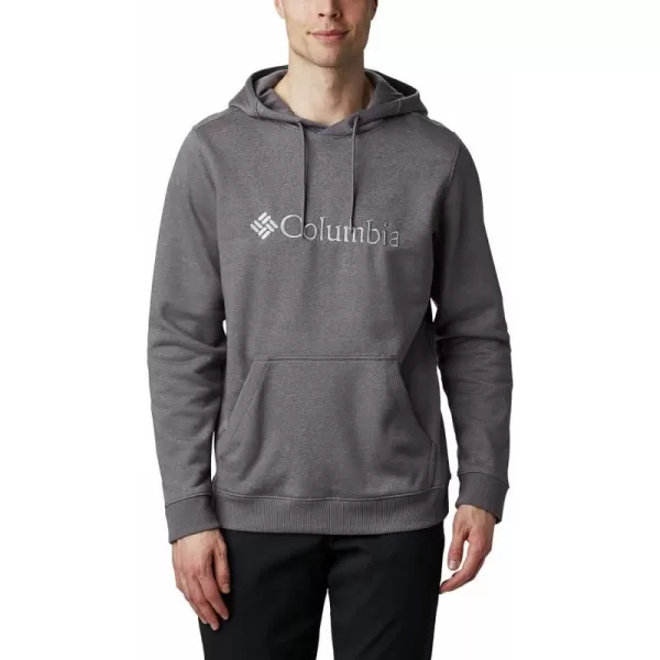 Columbia Mens CSC Basic Logo Ii HoodieCity Grey HeatherCsc Branded Logo