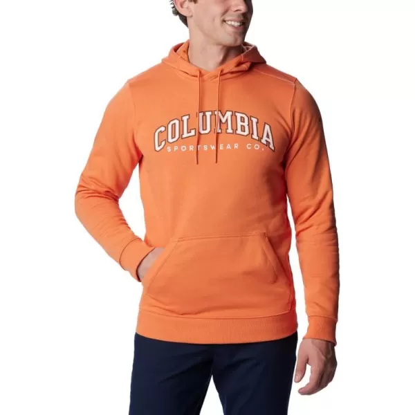 Columbia Mens CSC Basic Logo Ii HoodieDesert OrangeCsc Varsity Arch 2