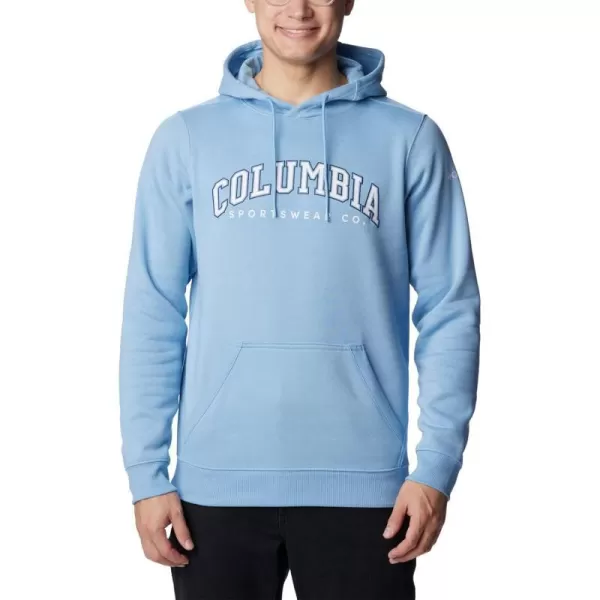 Columbia Mens CSC Basic Logo Ii HoodieJet Stream HeatherCsc Varsity Arch 2