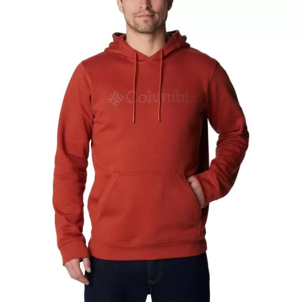 Columbia Mens CSC Basic Logo Ii HoodieWarp RedBranded Shadow Graphic