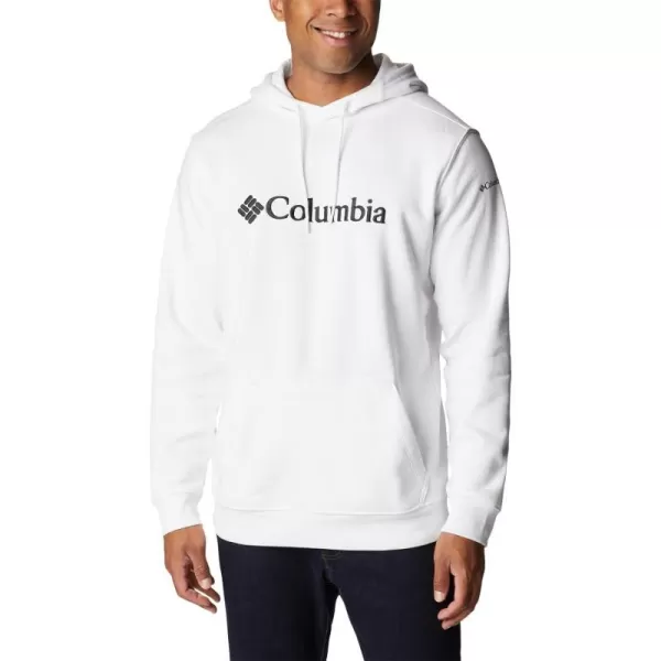 Columbia Mens CSC Basic Logo Ii HoodieWhiteCsc Branded Logo