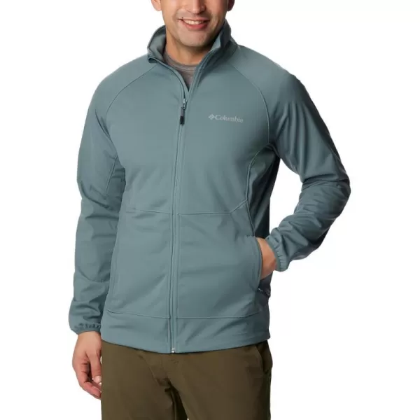 Columbia Mens Canyon Meadows Softshell JacketMetal