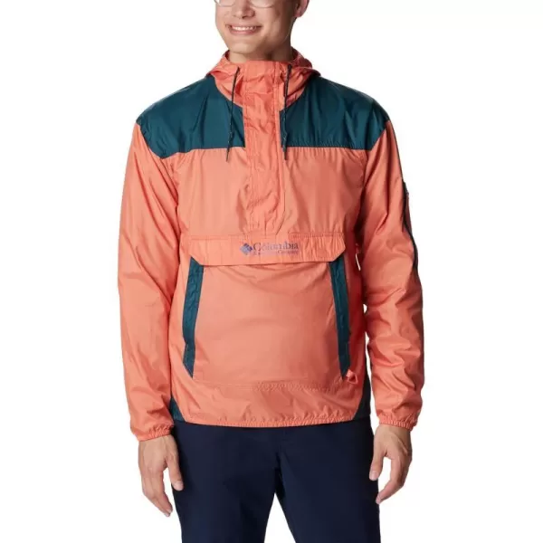 Columbia Mens Challenger WindbreakerFaded PeachNight Wave