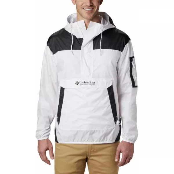 Columbia Mens Challenger WindbreakerWhiteBlack