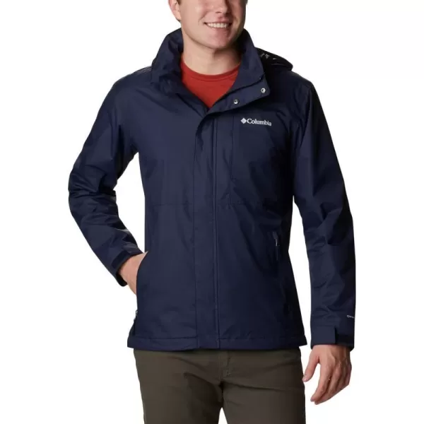 Columbia Mens Cloud Crest JacketCollegiate Navy