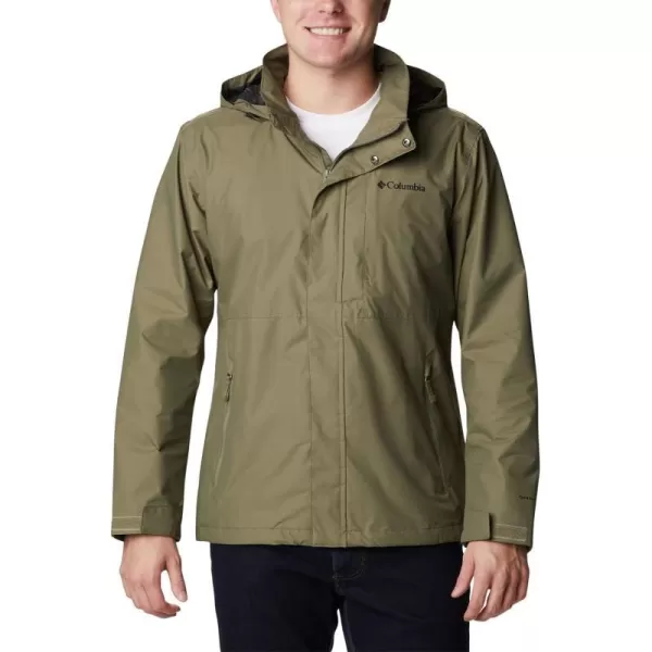 Columbia Mens Cloud Crest JacketStone Green